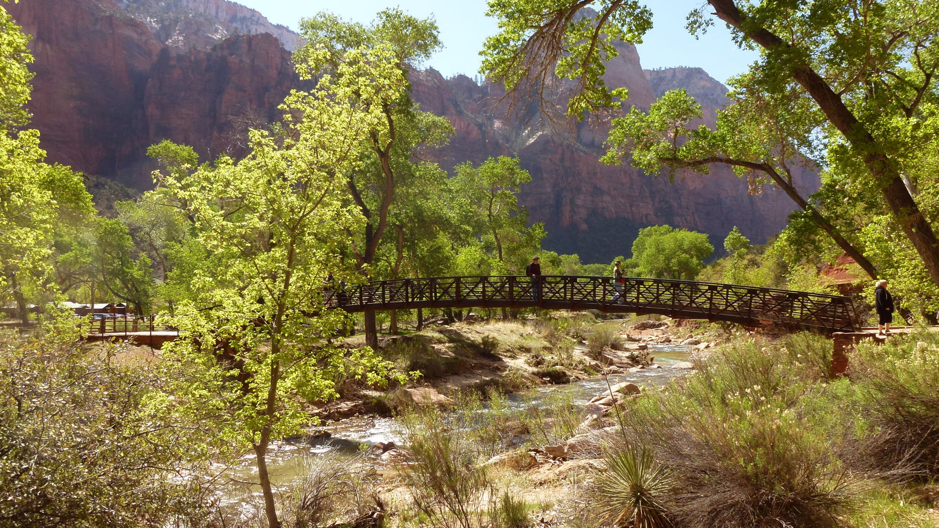 Zion Canyon Bridge